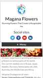 Mobile Screenshot of maganaflowers.com